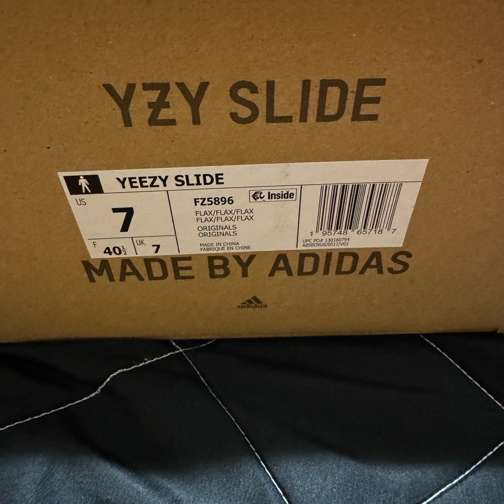 Adidas X Yeezy Slide in Rich Brown